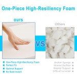 Boho Round Pouf Ottoman for Living Spaces