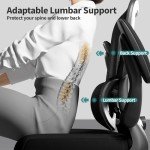 Ergonomic Office Chair with Adjustable Lumbar Support