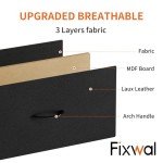 Black LED Dresser with 9 Drawers and Charging Station