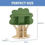 Delta Children Tree Bookcase - Fern Green Finish