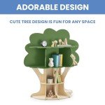 Delta Children Tree Bookcase - Fern Green Finish