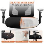 Sweetcrispy Heavy Duty Big and Tall Office Chair