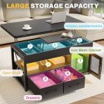 Itaar 40" Lift Top Coffee Table with Storage