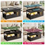 Itaar 40" Lift Top Coffee Table with Storage