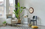 Bulova Atomic Wall Clock with Wooden Frame
