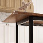 7-Piece Extendable Dining Table Set with Stools