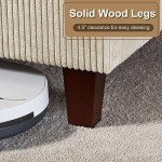 Cream Queen Size Upholstered Wingback Bed Frame