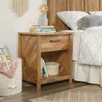 Sauder Cannery Bridge Night Stand in Sindoori Mango