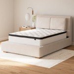 Ashley King Size 12-Inch Hybrid Mattress with Cooling Gel