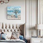 Blue Ocean Canvas Wall Art for Living Room