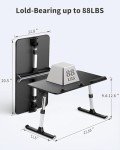 Adjustable Laptop Desk Tray for Bed and Couch