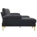 U-Shaped Convertible Sectional Sofa with Chaise
