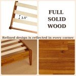 Selina King Bed Frame with Paper Cord Headboard