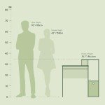 Furinno Econ Multipurpose Computer Writing Desk - Grey