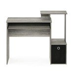 Furinno Econ Multipurpose Computer Writing Desk - Grey