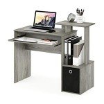 Furinno Econ Multipurpose Computer Writing Desk - Grey