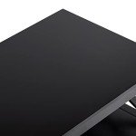 ChooChoo Oxford Black Wood Coffee Table with Storage