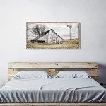 Rustic Farmhouse Wall Art: Country Landscape Decor
