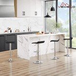Stylish Adjustable Bar Stool Set of 2