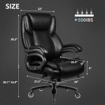 Ergonomic Heavy Duty Office Chair for Back Pain