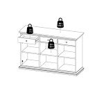 Tvilum Sonoma Sideboard with 3 Doors and Drawers