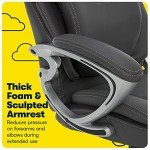 Serta Bryce Ergonomic Executive Office Chair – Gray