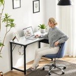 Sweetcrispy 32-Inch Small Office Writing Desk
