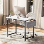 Sweetcrispy 32-Inch Small Office Writing Desk