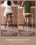 Set of 2 VASAGLE Kitchen Bar Stools