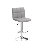 Leopard Adjustable Swivel Bar Stools - Set of 2