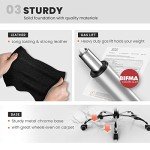 Ergonomic High Back Gaming Office Chair - Black