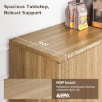 Stylish 63" Fluted Sideboard Buffet Cabinet