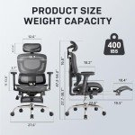 Ergonomic Mesh Office Chair with Adjustable Support