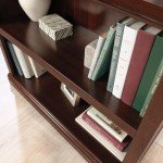 Sauder 2-Shelf Bookcase in Select Cherry Finish