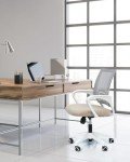 Beige Ergonomic Office and Gaming Desk Chair