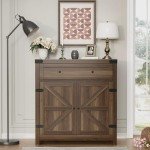 Flamaker Farmhouse Sideboard Buffet Cabinet with Storage