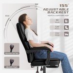 Ergonomic High Back Office Chair with Footrest
