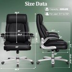 Ergonomic Heavy-Duty Executive Office Chair
