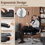 Ergonomic Heavy-Duty Executive Office Chair