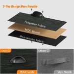 Industrial Nightstands Set of 2 with Storage