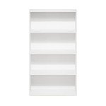 Furinno Pasir 4-Tier Bookcase/Bookshelf/Storage Shelves, White