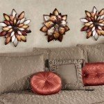 Touch of Class Arris Layered Floret Wall Art - Metal - Multi Metallic - Copper, Bronze, Gold, Silver - Striking Blossom Decor for Bedroom, Living Room, Dining Room, Entryway, Foyer