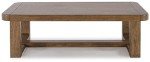 Signature Design by Ashley Cabalynn Traditional Farmhouse Coffee Table, Brown