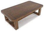 Signature Design by Ashley Cabalynn Traditional Farmhouse Coffee Table, Brown