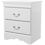 Signature Design by Ashley Anabasis Night Stand, White