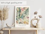 Induslyfe Framed Sage Green Vintage Wall Art Canvas Decor Set of 3, Matisse Wall Art Prints Posters Mid Century Modern Art, Aesthetic Floral Botanical wall art for bedroom, living room, bathroom 12x16