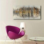 Color Block Abstract Pictures Canvas Wall Art for Living room Bedroom Wall Decor,An Inspirational Picture Wall Art Print Paitnings for home Decor,Morden Artwork Full of Imagination Line Drawing Canvas