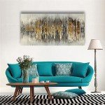 Color Block Abstract Pictures Canvas Wall Art for Living room Bedroom Wall Decor,An Inspirational Picture Wall Art Print Paitnings for home Decor,Morden Artwork Full of Imagination Line Drawing Canvas