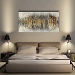Color Block Abstract Pictures Canvas Wall Art for Living room Bedroom Wall Decor,An Inspirational Picture Wall Art Print Paitnings for home Decor,Morden Artwork Full of Imagination Line Drawing Canvas