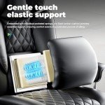 COMHOMA Big and Tall Office Chair, High Back Leather Gaming Chair with Footrest, Executive Ergonomic Office Chair with Pocket Spring Lumbar Support and with Outward Fixed Soft Armrests